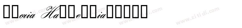 Gloria Hallelviah字体转换
